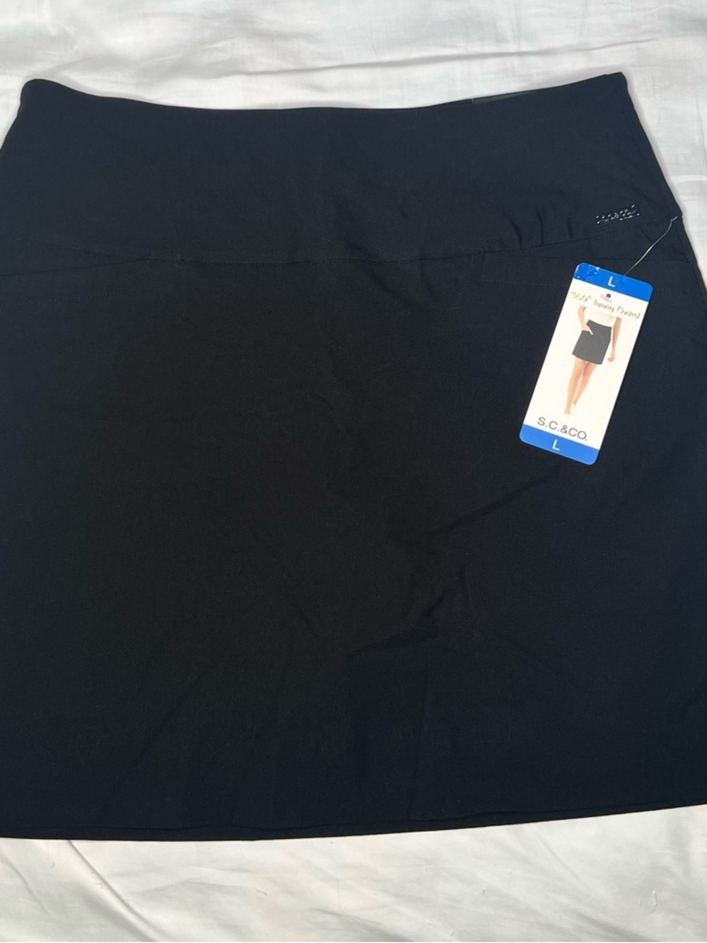 S.C. & Co. Black Women's Stretch Skirt
